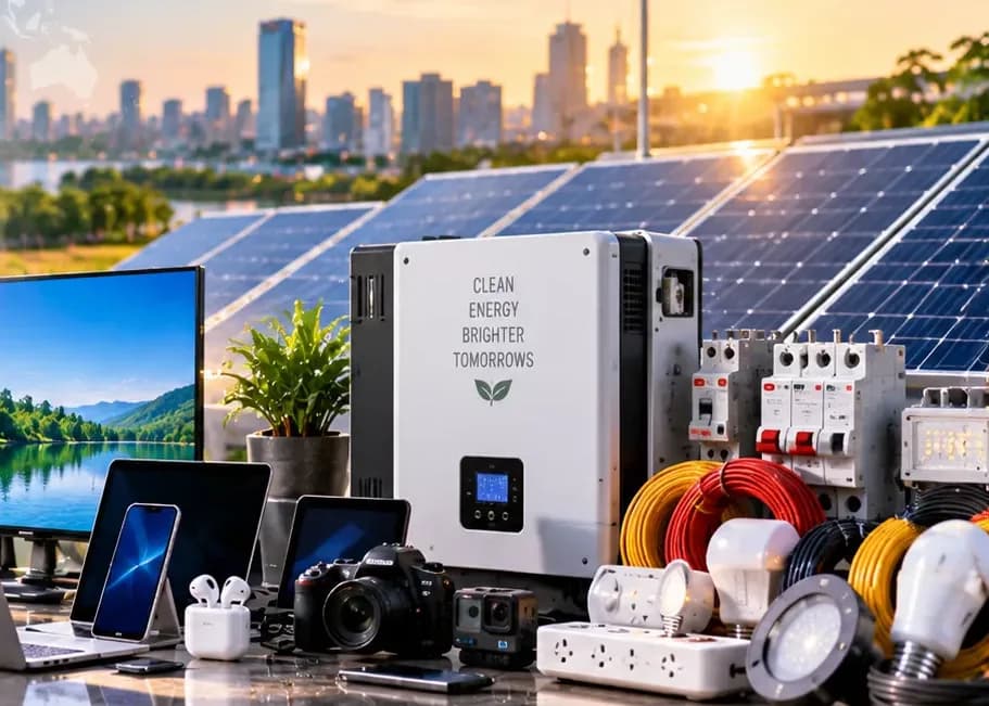 Electronics, Electrical & Solar export category