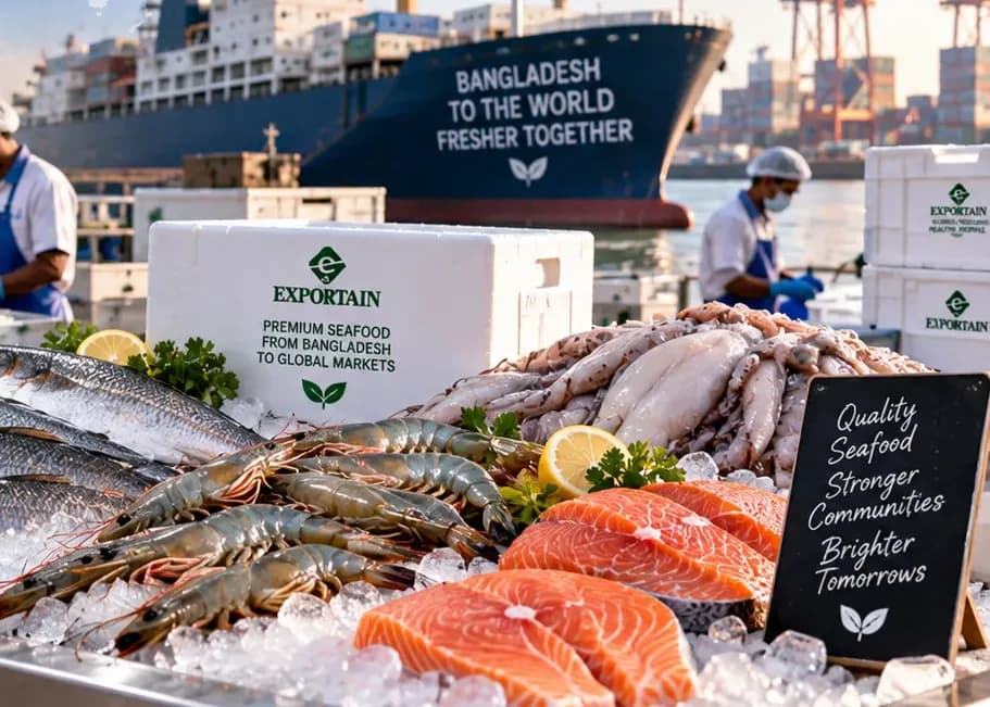 Frozen Seafood & Aquaculture export category