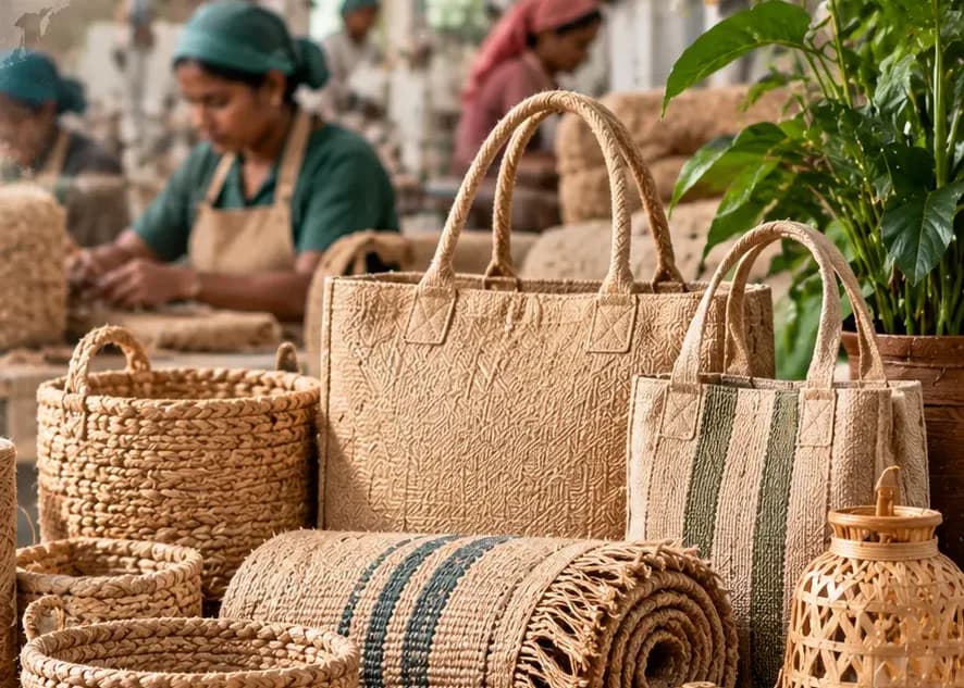 Jute, Natural Fiber & Handicrafts export category