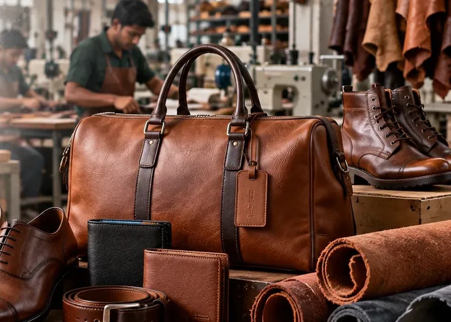 Leather, Footwear & Travel Goods export category