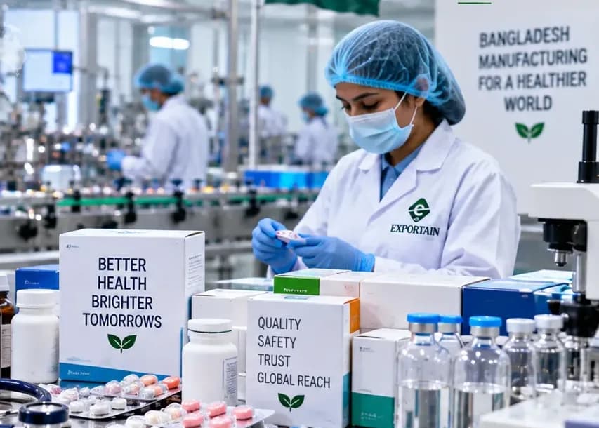 Pharmaceuticals, Medical & Healthcare export category