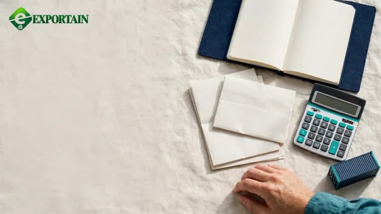 MOQ Meaning in Shipping β a clean flat-lay of a notebook