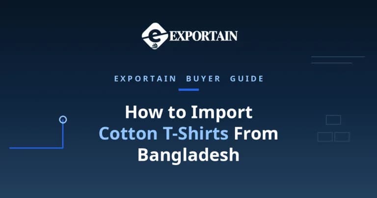 Navy title card: How to Import Cotton T-Shirts From Bangladesh