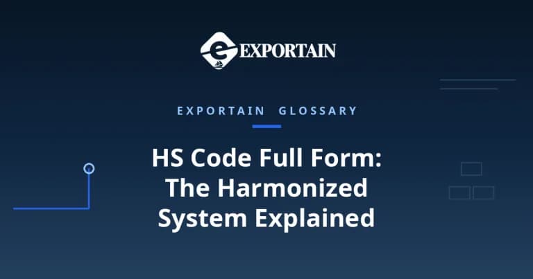 Navy title card: HS Code Full Form, Meaning and Structure Explained