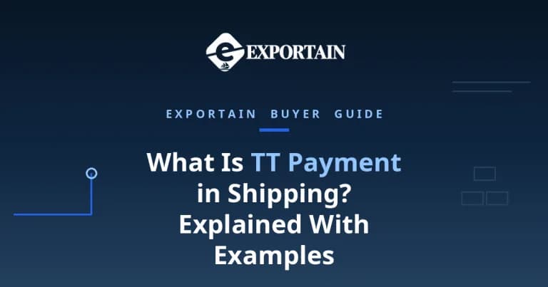 Navy title card: What Is TT Payment in Shipping? Explained With Examples
