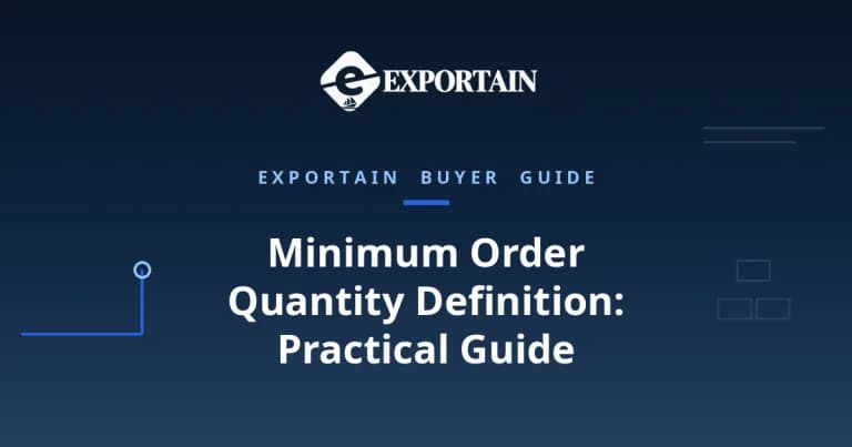 Navy title card: Minimum Order Quantity Definition: Practical Guide