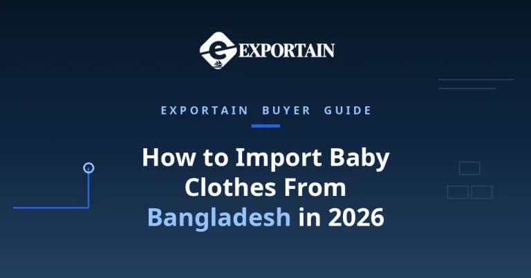 Navy title card: How to Import Baby Clothes From Bangladesh in 2026