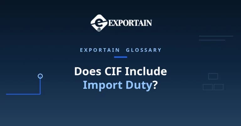 Navy title card: Does CIF Include Import Duty?