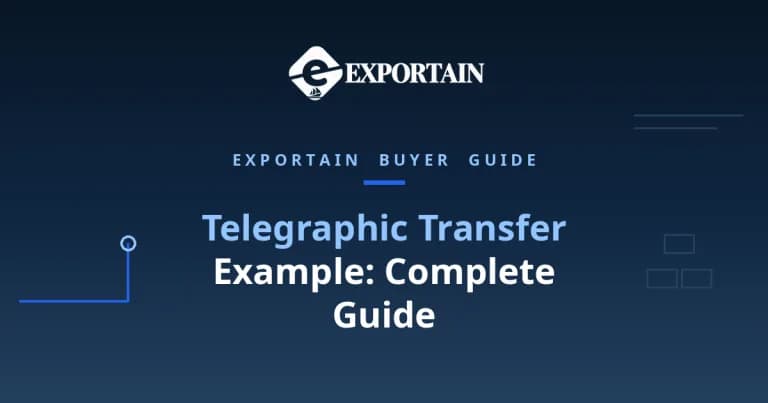Navy title card: Telegraphic Transfer Example: Complete Guide