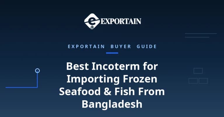 Navy title card: Best Incoterm for Importing Frozen Seafood From Bangladesh