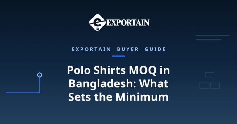 Navy title card: Polo Shirts MOQ in Bangladesh, what sets the minimum
