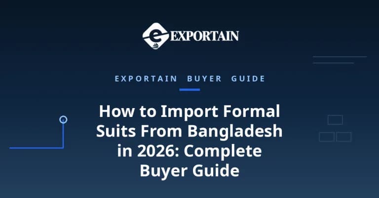 Navy title card: How to Import Formal Suits From Bangladesh