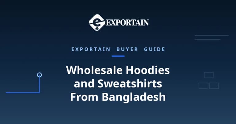 Navy title card: Wholesale Hoodies and Sweatshirts From Bangladesh buyer guide