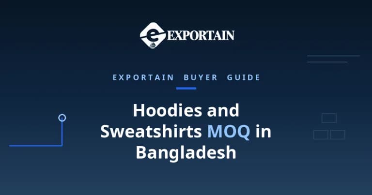 Navy title card: Hoodies and Sweatshirts MOQ in Bangladesh, what sets the minimum