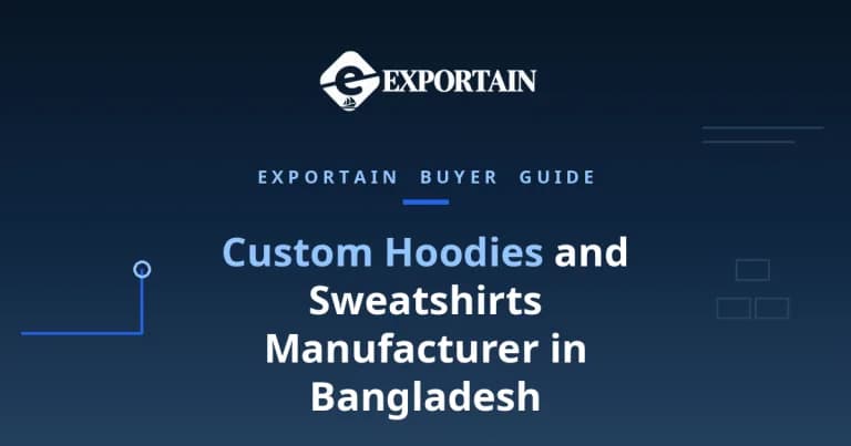 Navy title card: Custom Hoodies and Sweatshirts Manufacturer in Bangladesh