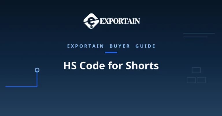 Navy title card: HS Code for Shorts classification guide