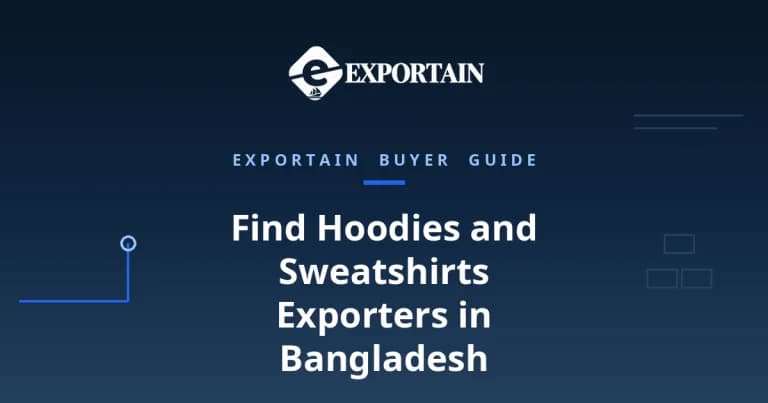 Navy title card: Find Hoodies and Sweatshirts Exporters in Bangladesh