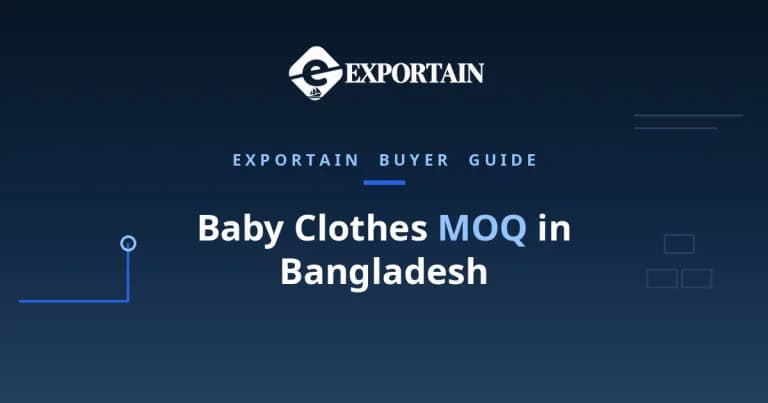 Navy title card: Baby Clothes MOQ in Bangladesh, what sets the minimum