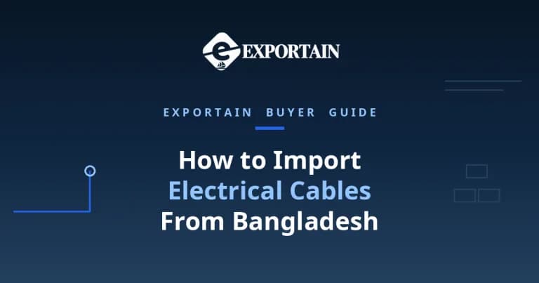 Navy title card: How to Import Electrical Cables From Bangladesh