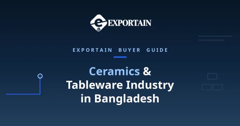 Navy title card: Ceramics and Tableware Industry in Bangladesh buyer guide