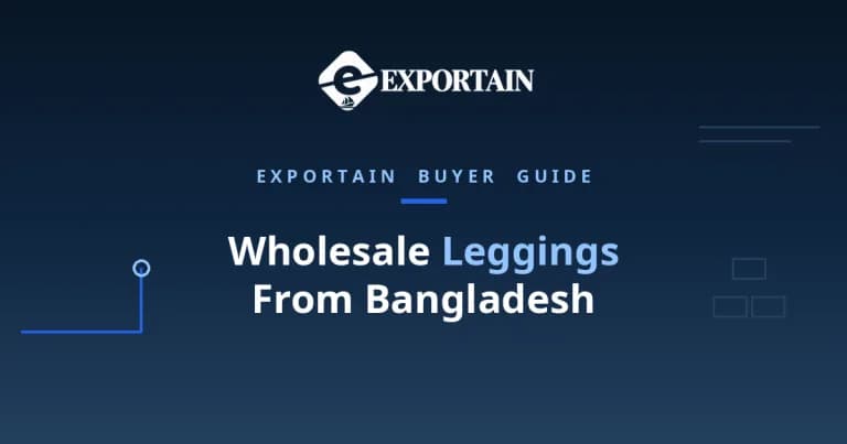 Navy title card: Wholesale Leggings From Bangladesh, prices and MOQ guide
