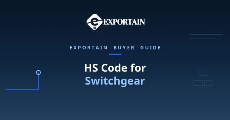 Navy title card: HS Code for Switchgear classification guide