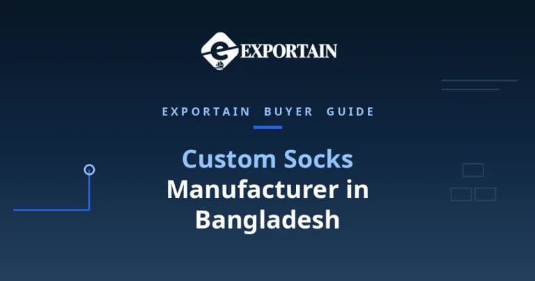 Navy title card: Custom Socks Manufacturer in Bangladesh, OEM stages from knitting to bulk