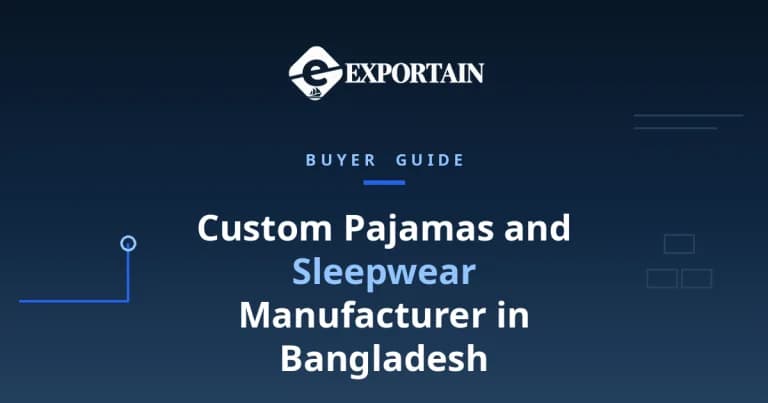 Navy title card: Custom Pajamas and Sleepwear Manufacturer in Bangladesh, OEM process