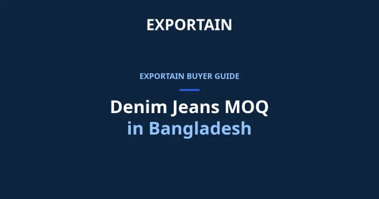Navy title card: Denim Jeans MOQ in Bangladesh, fabric and wash minimums