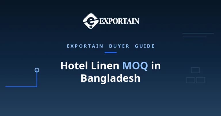 Navy title card: Hotel Linen MOQ in Bangladesh, mechanics and negotiation