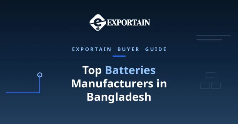 Navy title card: Top Batteries Manufacturers in Bangladesh buyer guide