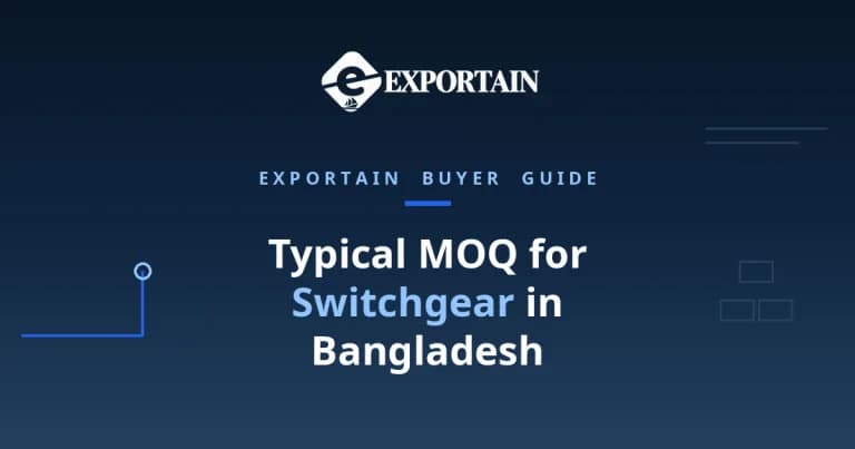 Navy title card: Typical MOQ for Switchgear in Bangladesh, and how to negotiate it down