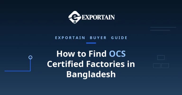 Navy title card: How to Find OCS Certified Factories in Bangladesh