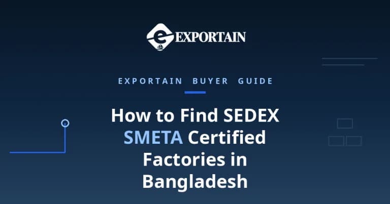 Navy title card: How to Find SEDEX SMETA Certified Factories in Bangladesh