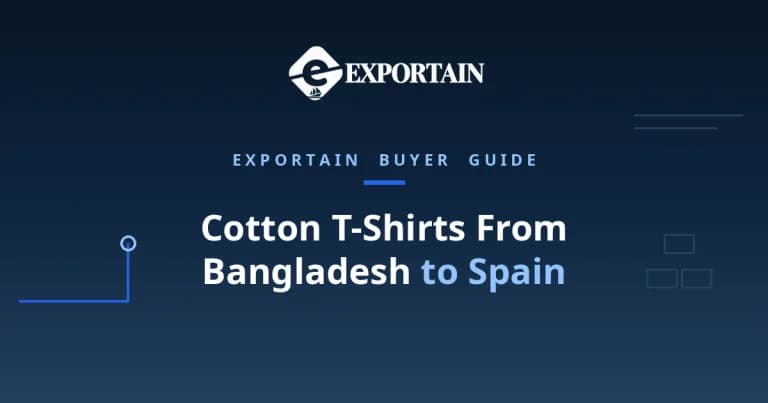 Navy title card: Cotton T-Shirts From Bangladesh to Spain