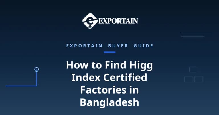 Navy title card: How to Find Higg Index Certified Factories in Bangladesh