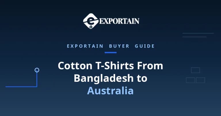 Navy title card: Cotton T-Shirts From Bangladesh to Australia