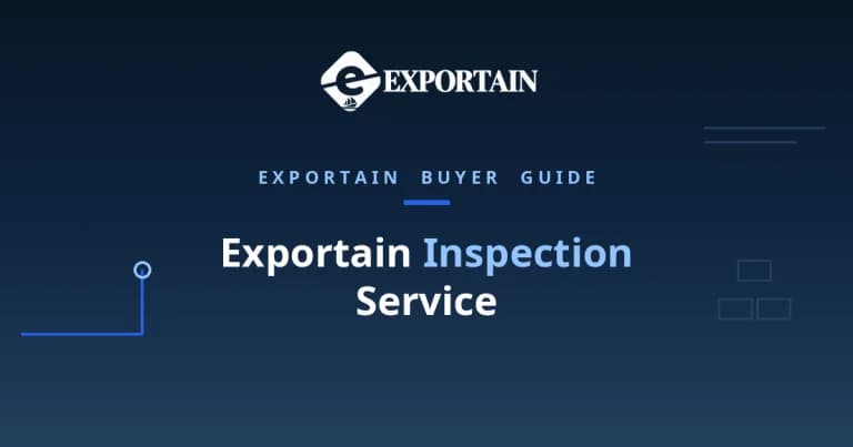 Navy title card: Exportain Inspection Service
