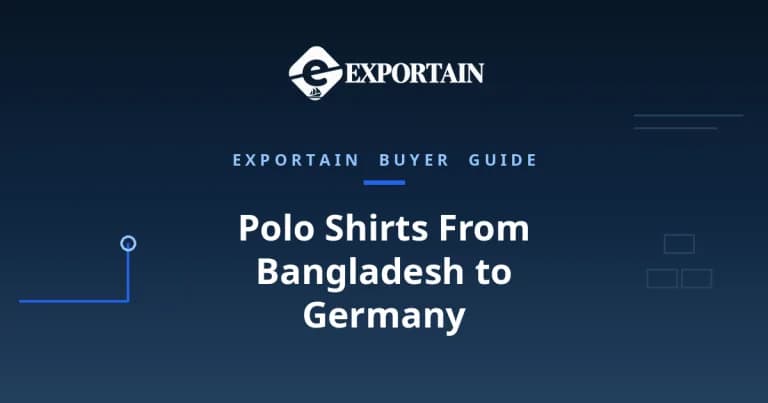 Navy title card: Polo Shirts From Bangladesh to Germany