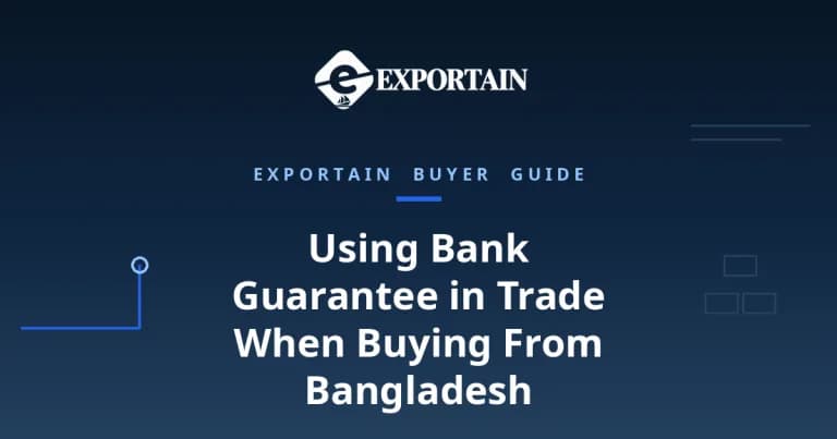 Navy title card: Using bank guarantee in trade when buying from Bangladesh