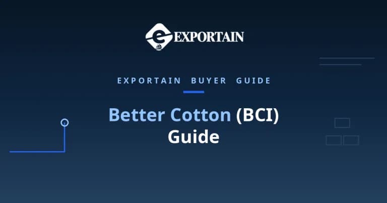 Navy title card: Better Cotton (BCI) Guide for buyers sourcing from Bangladesh