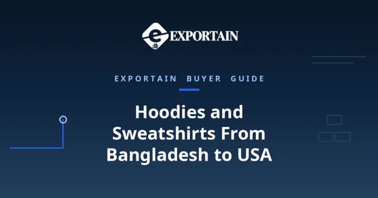 Navy title card: Hoodies and Sweatshirts From Bangladesh to USA