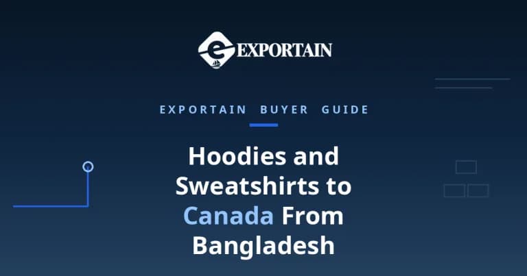 Hoodies and Sweatshirts From Bangladesh to Canada – hoodies and sweatshirts prepared for export in a clean
