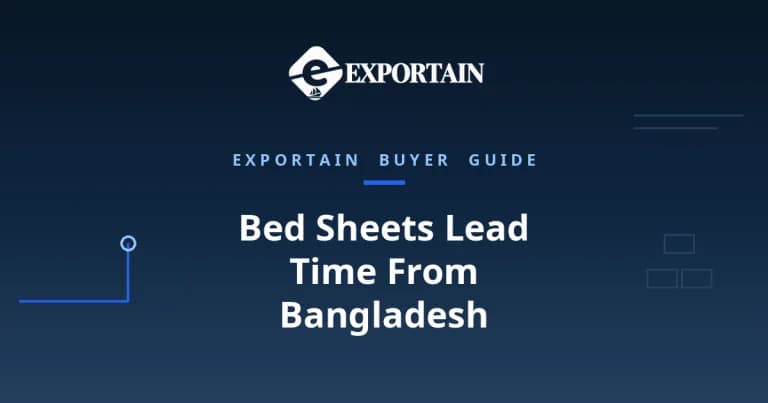 Bed Sheets Lead Time From Bangladesh: bed sheets prepared for export in a clean, modern Bangladeshi facility