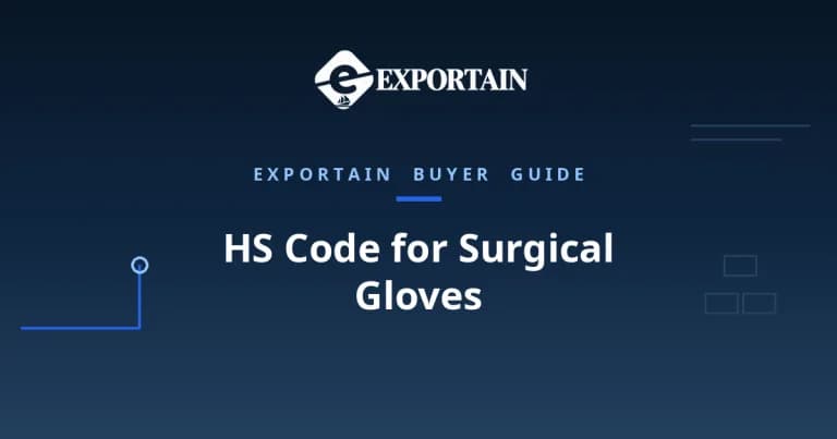 Surgical gloves prepared for export in a clean, modern Bangladeshi production and packing facility