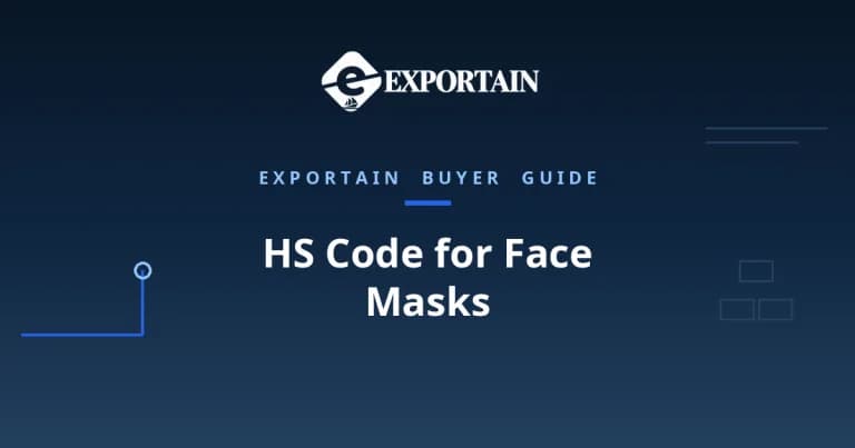 Face masks prepared for export in a clean, modern Bangladeshi production and packing facility