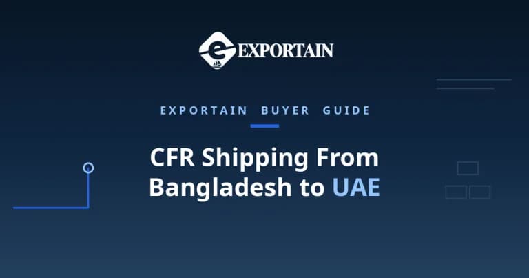 CFR Shipping From Bangladesh to UAE β a container ship being loaded by gantry cranes at Chittagong port at golden hour