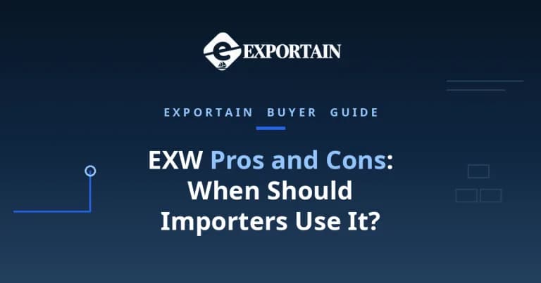 Navy title card: EXW Pros and Cons, when should importers use it