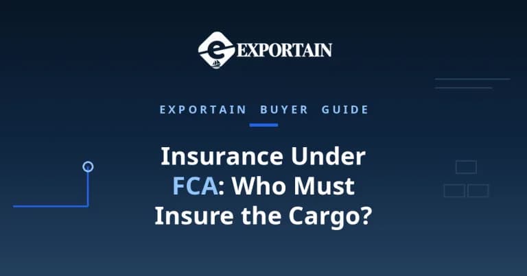 Navy title card: Insurance Under FCA, who must insure the cargo