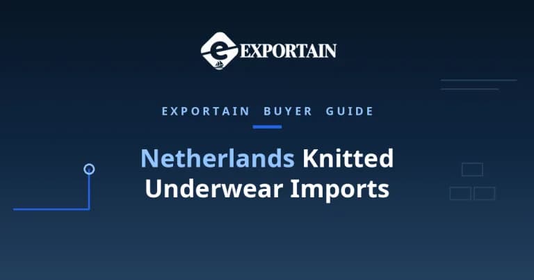Navy title card: Netherlands Knitted Underwear Imports